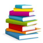 Books stack stock vector_ Illustration of school, literature - 19549701
