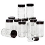 Kamenstein Empty Jars With Black Cap, Set Of 12, 3-Ounce & Reviews _ Wayfair